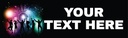 Personalised Party Banner - Dance Club - Custom Text
