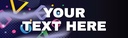Personalised Party Banner - Playstation Gaming Teenage Kids - Custom Text
