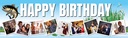 Birthday Party Banner - Fishing - Add Text & 9 Photos