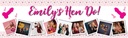 Personalised Hen Do Banner - Naughty Bride Squad - 9 Photo Upload