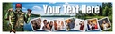 Personalised Party Banner - Fishing Catch - 7 Photo Upload