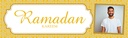 Personalised Ramadan Banner - Yellow Design - 1 Photo Upload