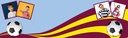 Personalised Football Party Banner - Aston Villa - Custom Text 4 Photos