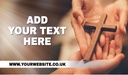 Personalised Church Banner - Custom Text - Church Backdrop