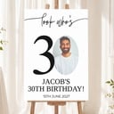 30th Birthday Welcome Board - Look Whose 30 - 1 Photo