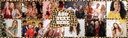 Personalised Party Banner - Leopard Print Photo Collage - Custom Text & 12 Photo Upload