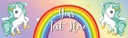 Personalised Party Banner - Rainbow & Unicorns Kids - Custom Text