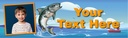 Personalised Party Banner - Fishing - 1 Photo Upload