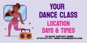 Fitness Gym Banner - Dance Class Advertising Business Banner
